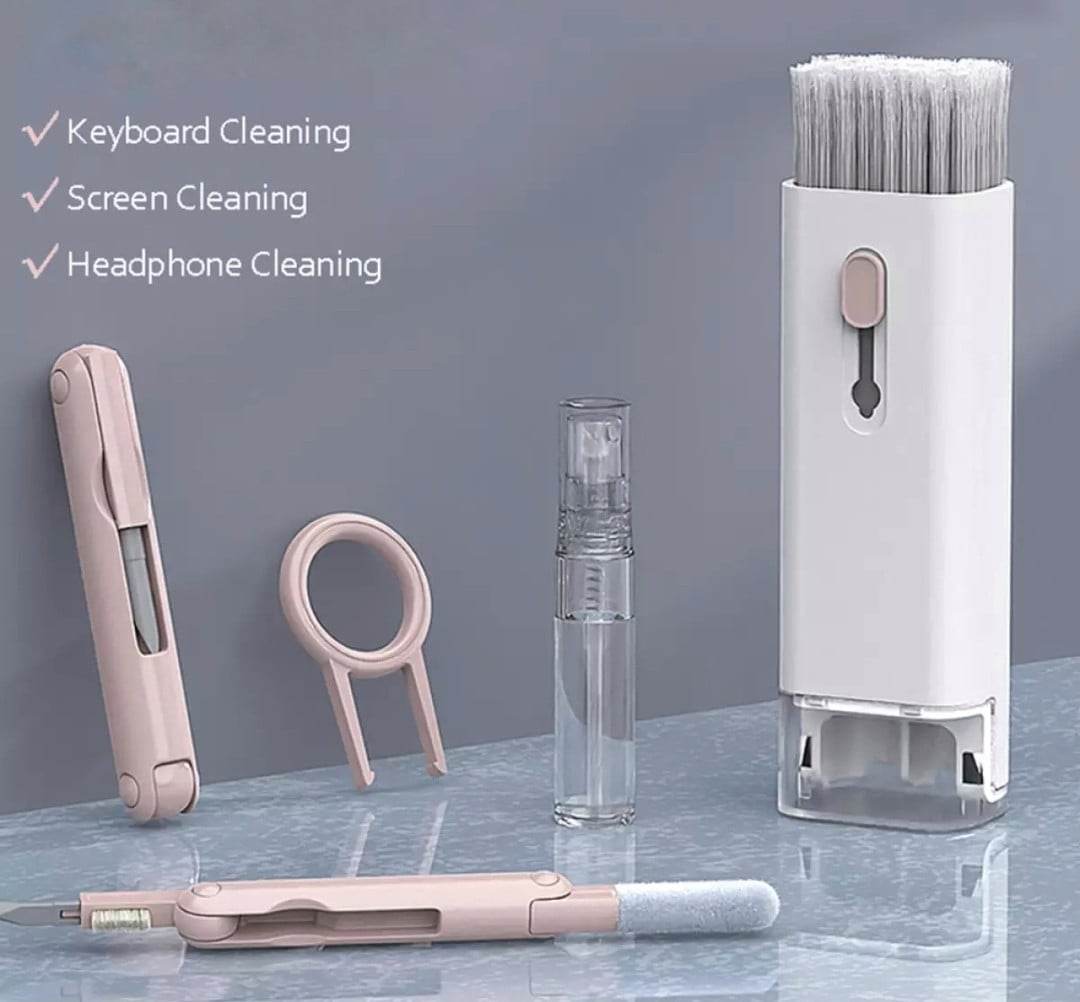 7 in 1 Multifunctional Cleaning Brush Kit - The Blisstronics