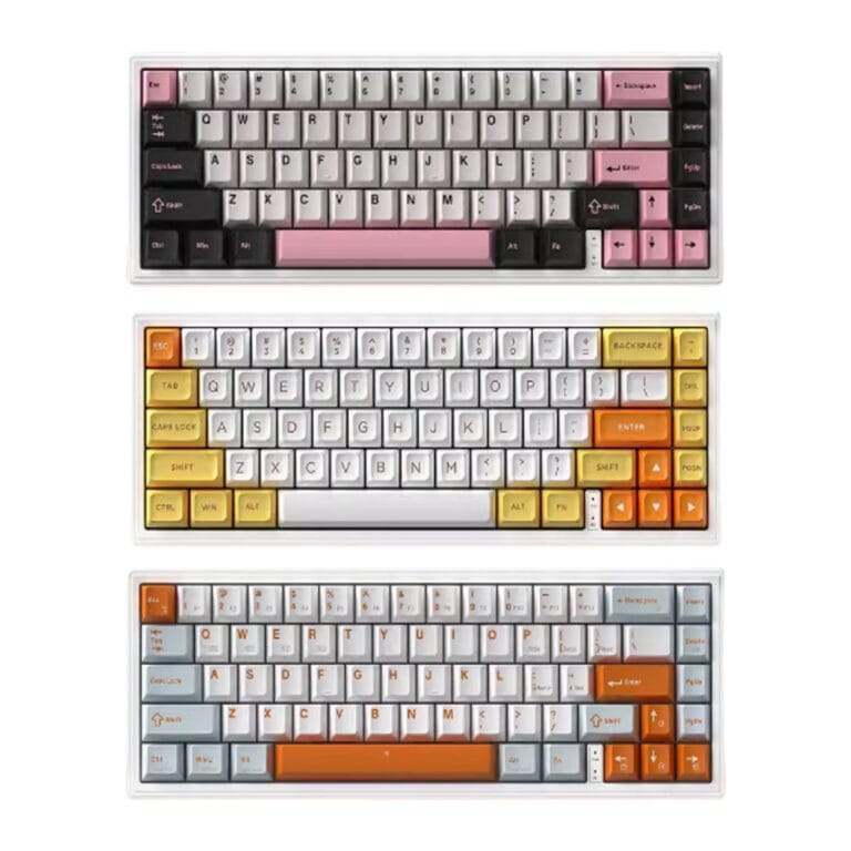 Monka 3067 Pro V2 Tri-Mode Gasket Mount Hotswappable Mechanical Keyboard