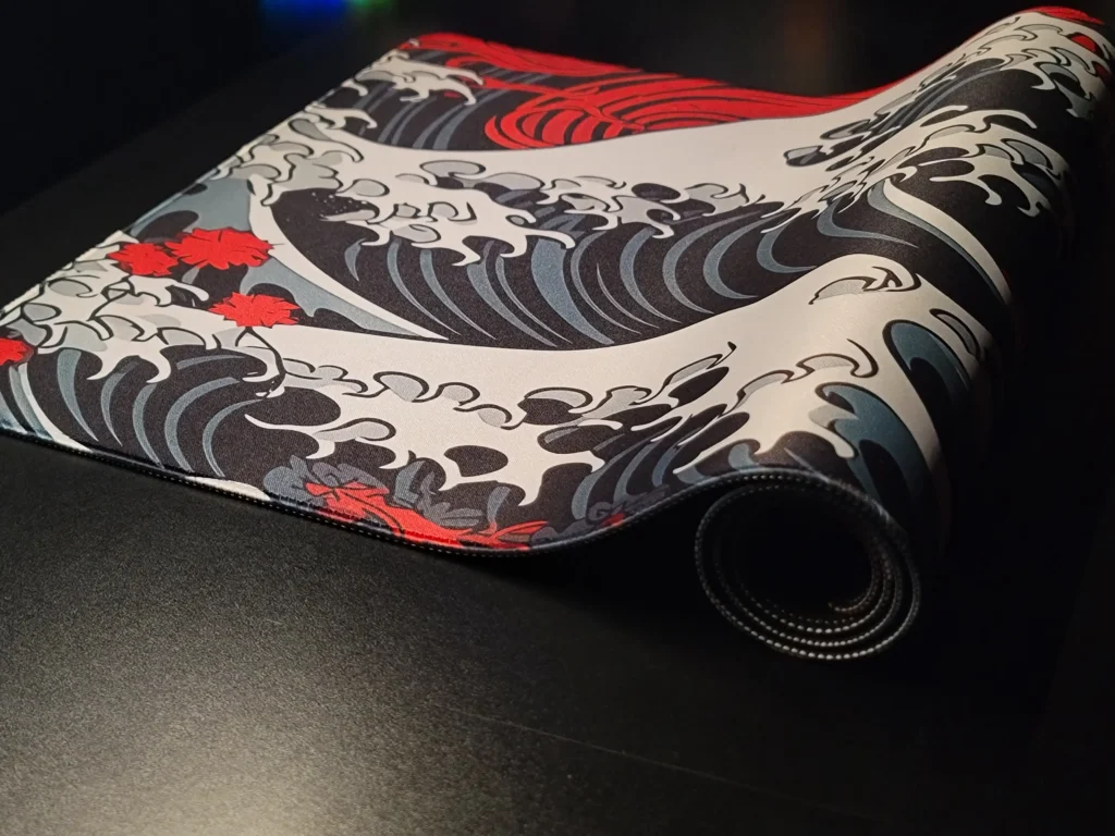 Red Wave Mousepad_2