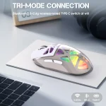 Onikuma CW930 Tri-Mode RGB Wireless Gaming Mouse - Image 11