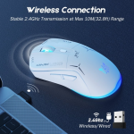 Onikuma CW917 Dual Mode RGB Gaming Mouse - Image 5