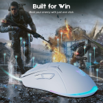Onikuma CW917 Dual Mode RGB Gaming Mouse - Image 9
