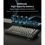 Onikuma G83 RGB Tri-Mode Wireless Mechanical Keyboard - Image 6