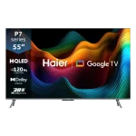 Haier H55P7UX 55 Inch | 2GB RAM | 32GB ROM | HQLED 4K Google TV